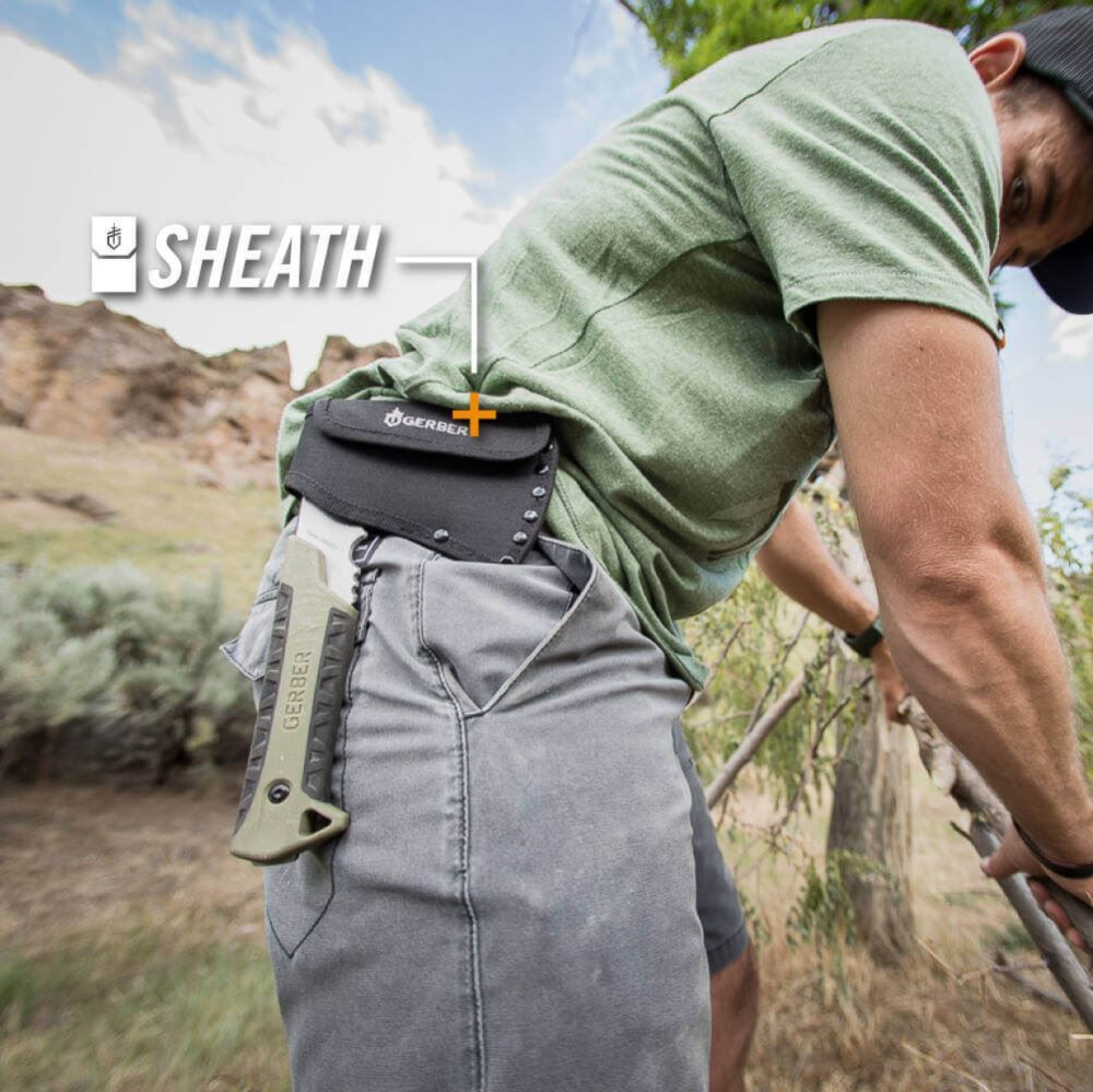 Gerber Outdoor Pack Hatchet Flatesage