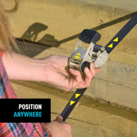 Nite Ize CAMJAM TM HOOKLOCK RATCHET STRAP SYSTEM LARGE