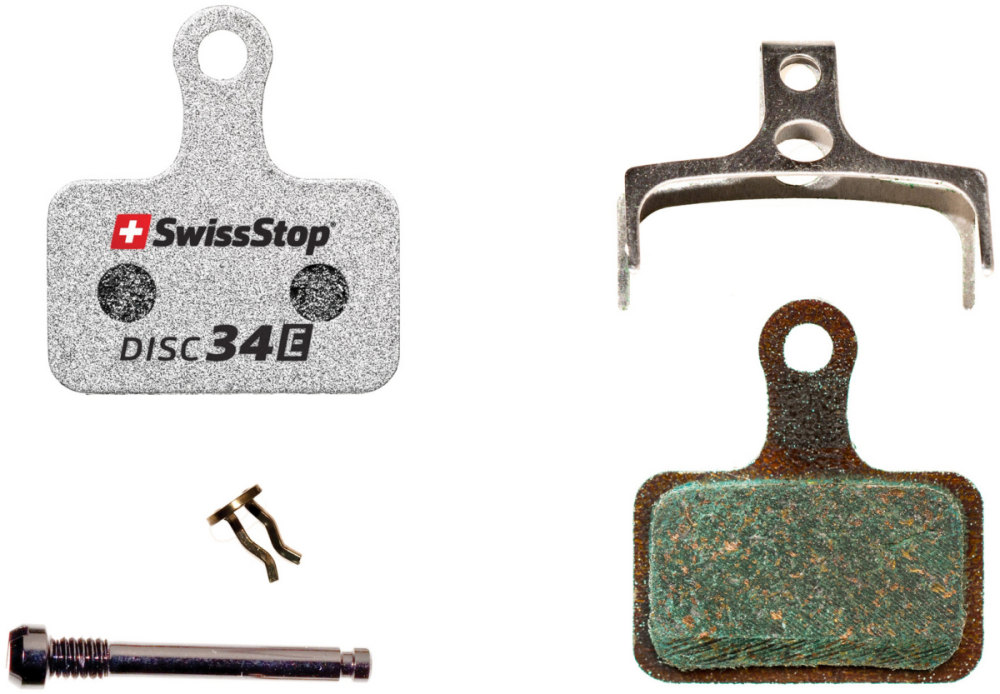 SwissStop Bremsbelag Disc 34 E Shimano, 1 Paar, Dura Ace BR-9170, RS805, RS505, RS405, RS305