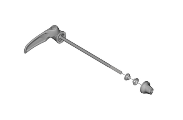 Shimano Schnellspanner FH-M475 170 mm silber